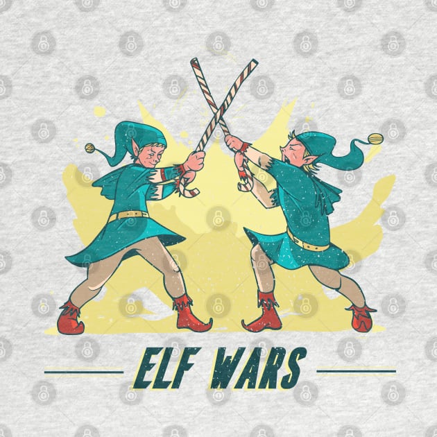 Elf Wars by Safdesignx